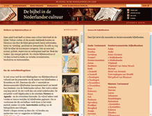 Tablet Screenshot of bijbelencultuur.nl